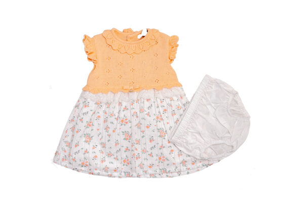 DRESS (Newborn) Salmao