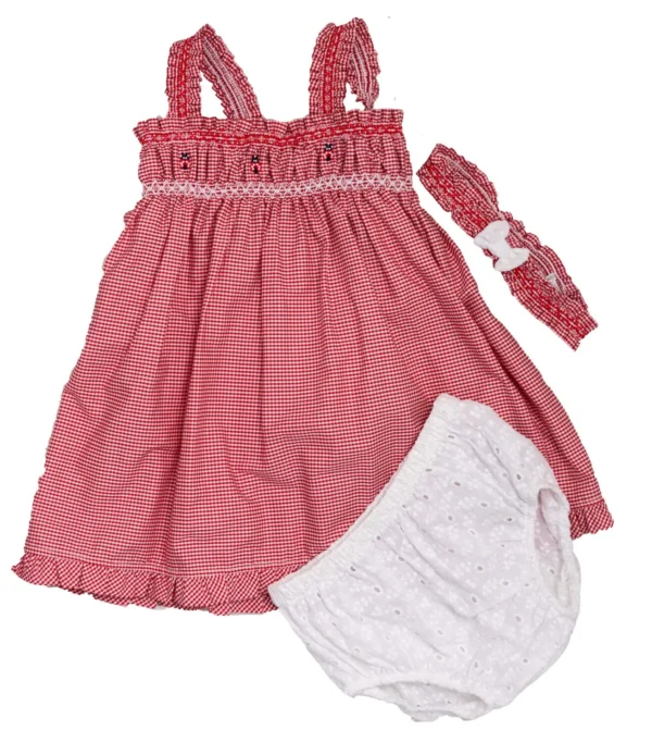 DRESS (NEWBORN) VERMELHO