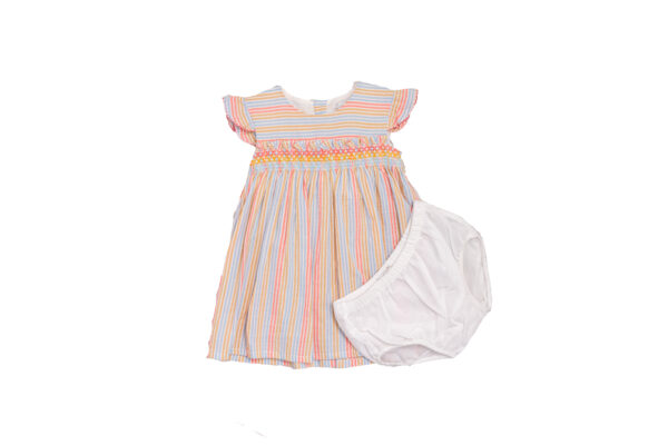 DRESS (Newborn) bege mezcla