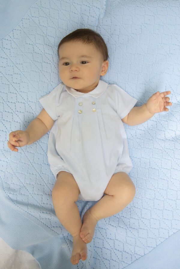 Newborn Overal Azul Bebe