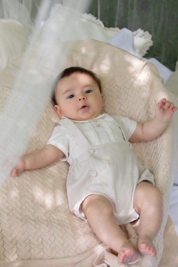 Newborn Shorts Bege Mescla