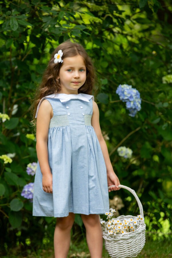 Bbaby Girl Dress Azul