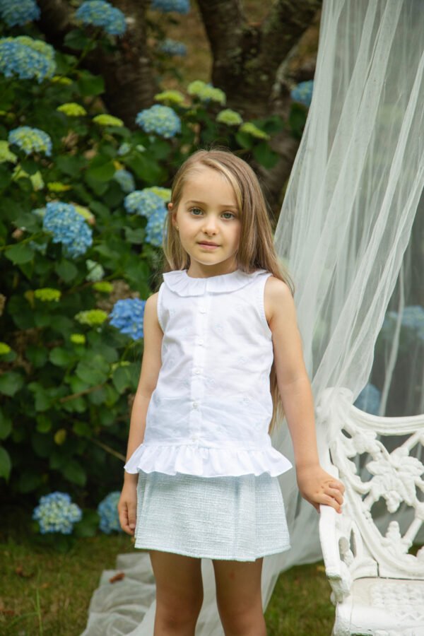 Baby Girl Blouse  Azul